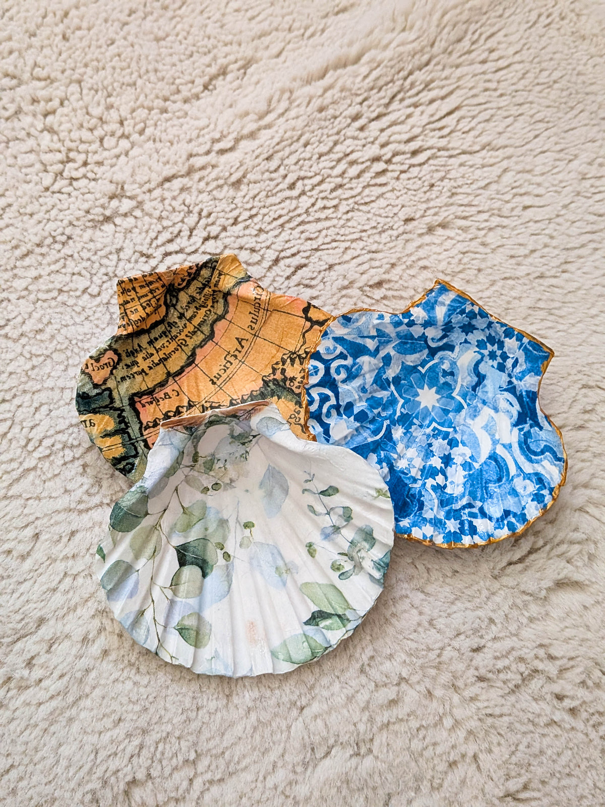 Decoupage Workshop: Kreative Muschelschalen bemalen