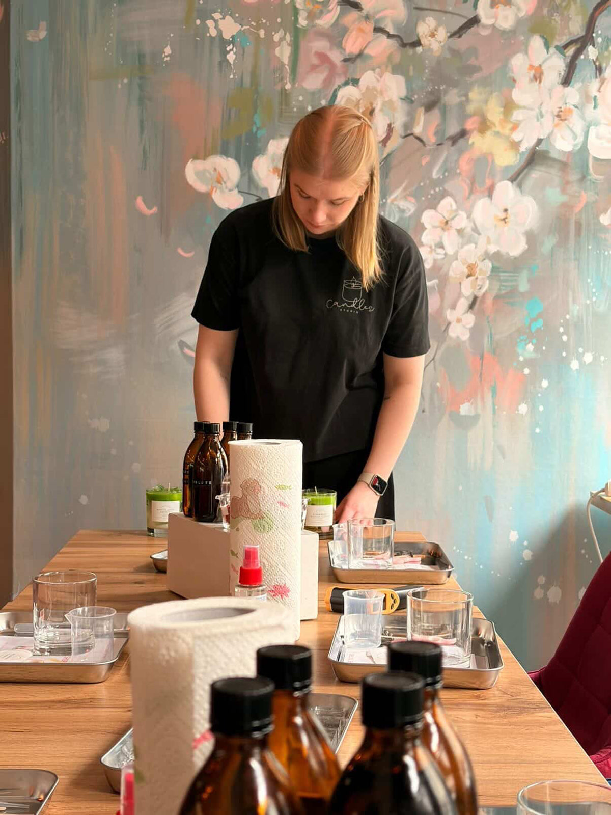 Workshop: Martini-Kerzen