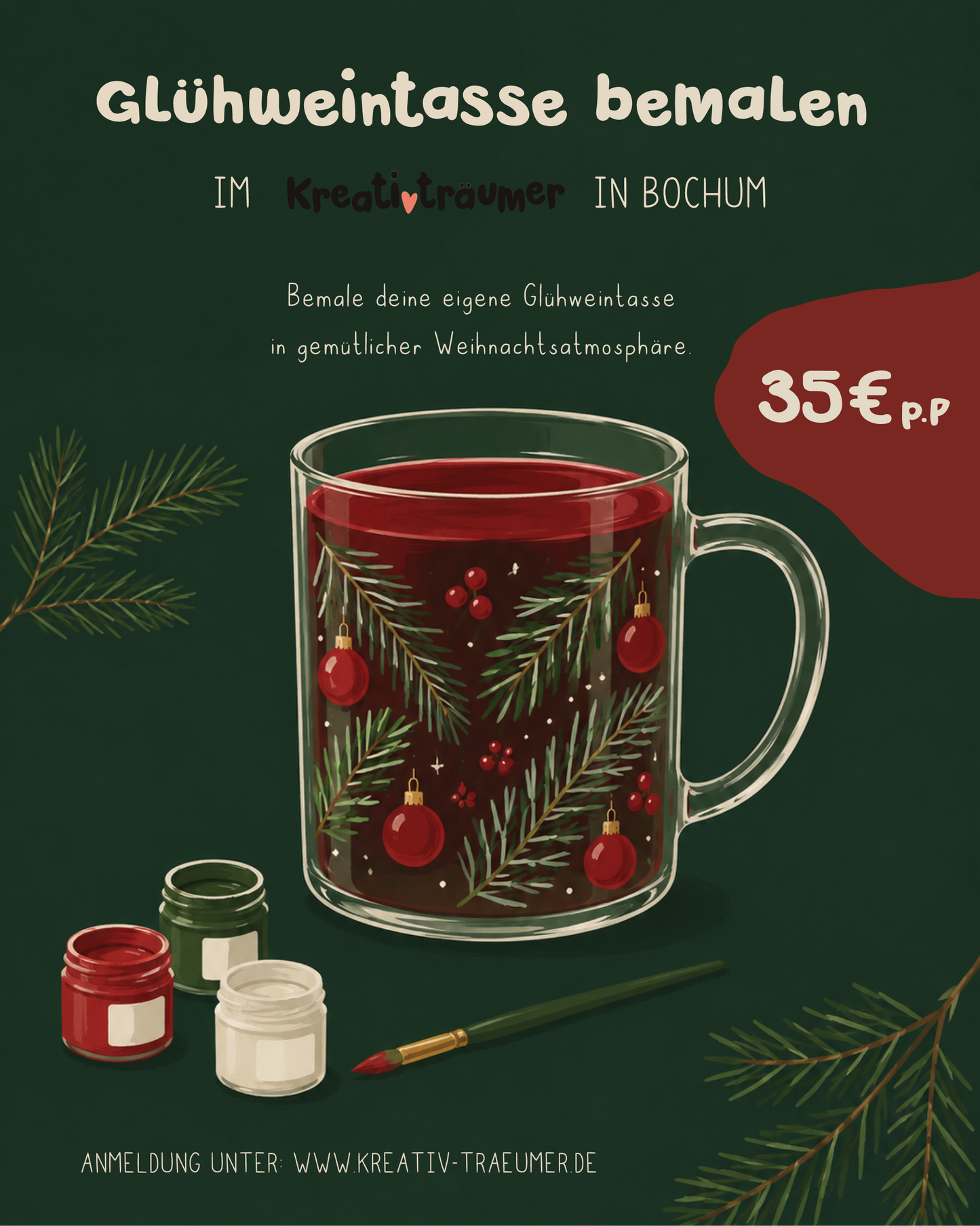 Coming Soon: Glühweintasse bemalen