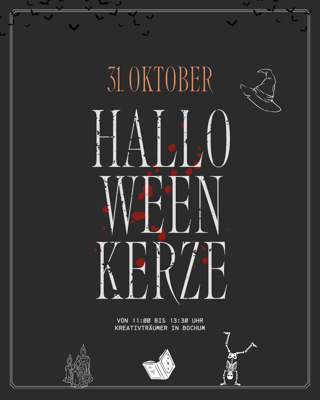 Halloween Kerzen-Workshop