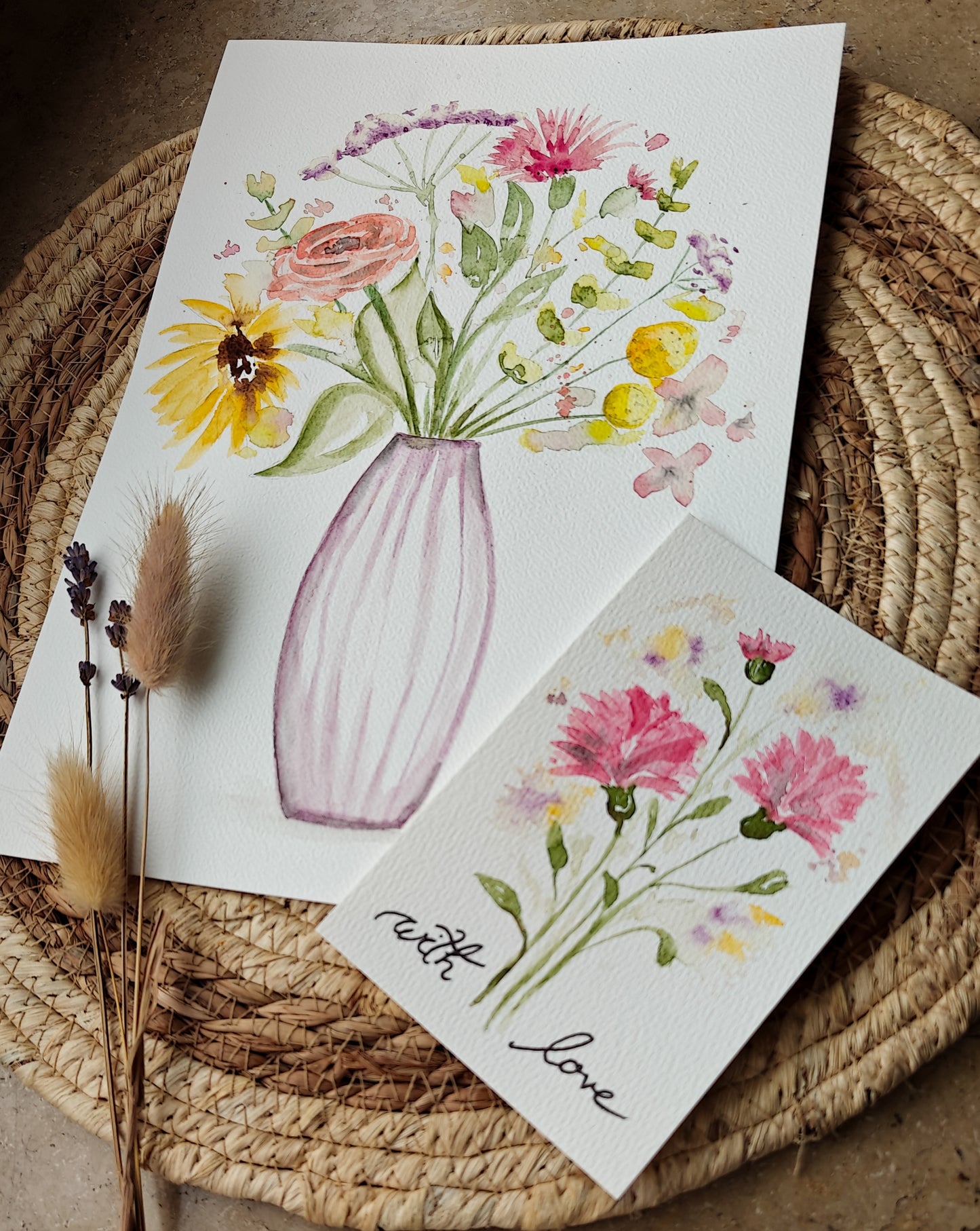 Workshop: Aquarell malen, Power of Flowers