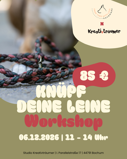 Workshop: Knüpfe deine Paracord-Leine!