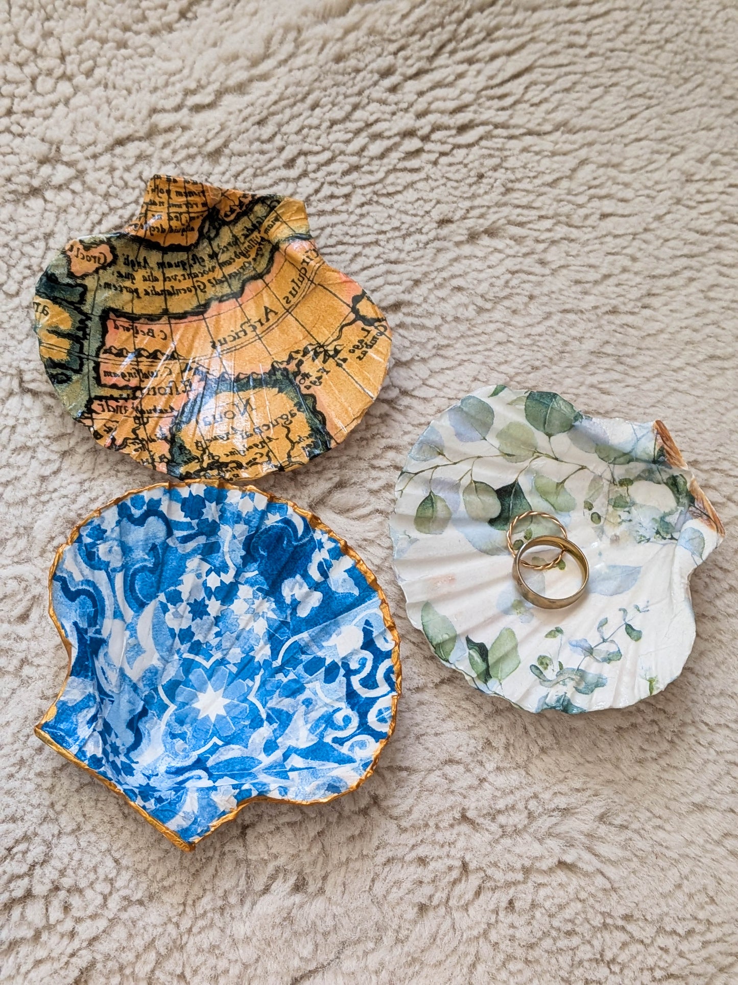 Decoupage Workshop: Kreative Muschelschalen bemalen