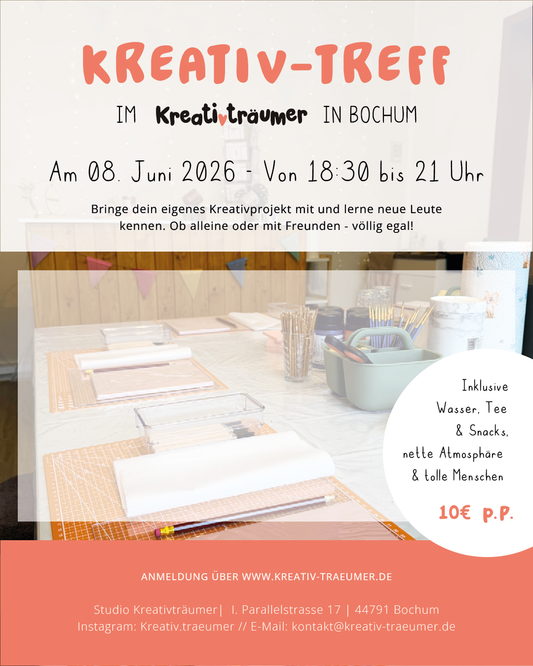 Kreativ-Treff: Zeit für dich & dein Projekt