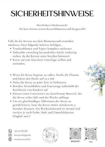 Workshop: Kerzenblumenstrauß