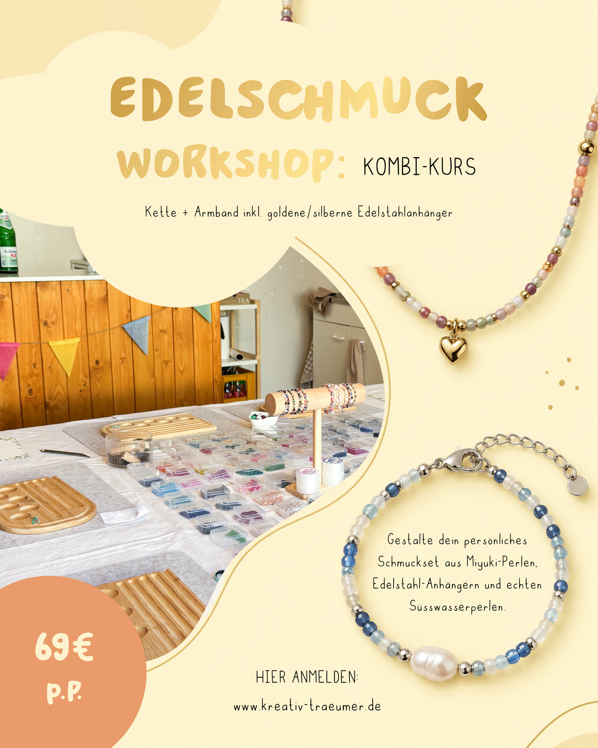 Edelschmuck Workshop: Kombi-Kurs