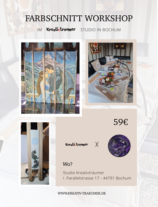 Workshop: Buchfarbschnitt malen