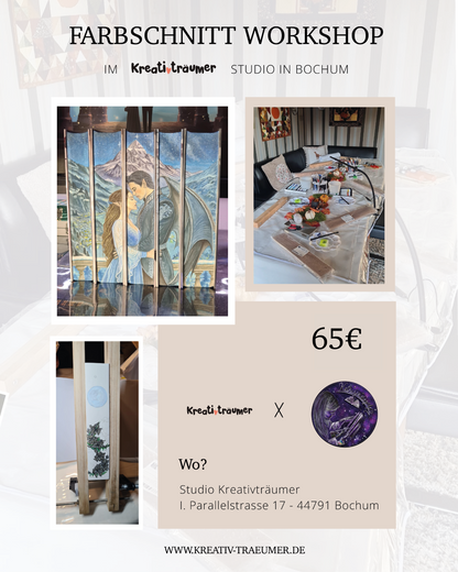Workshop: Buchfarbschnitt malen