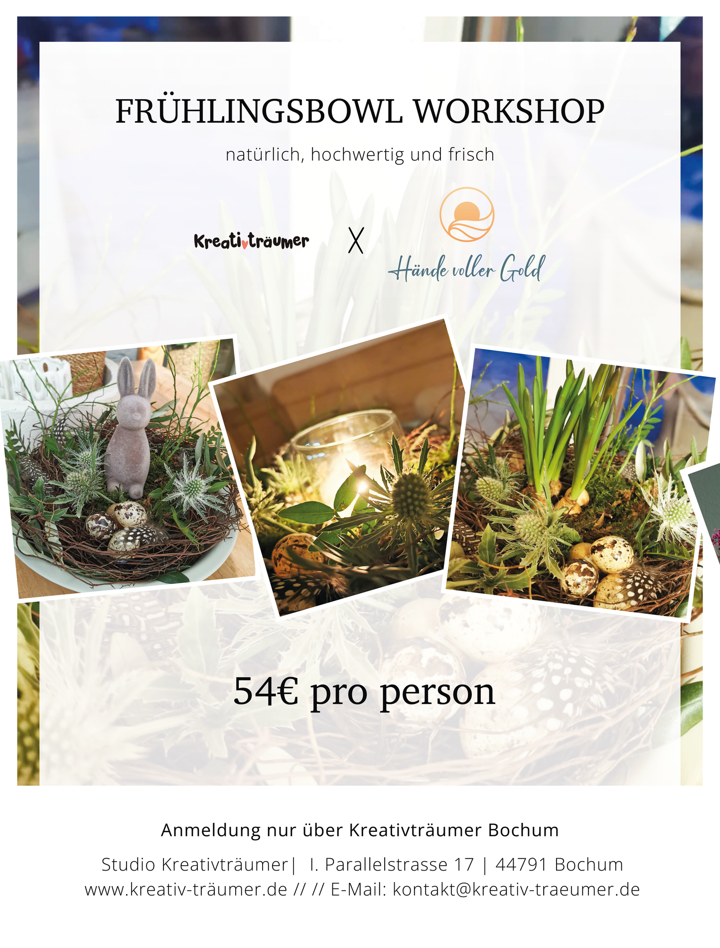 Frühlingsbowl Workshop