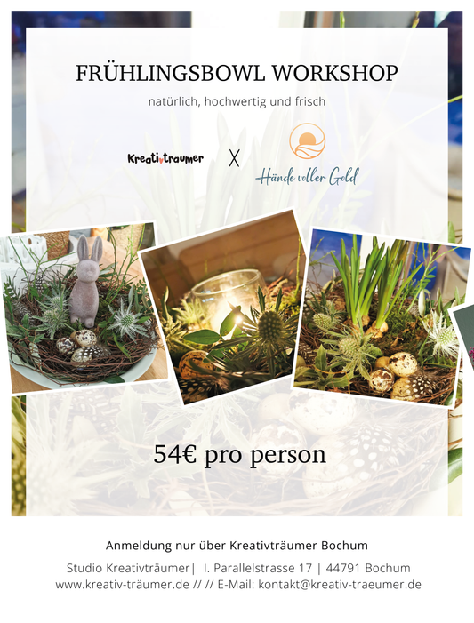 Frühlingsbowl Workshop