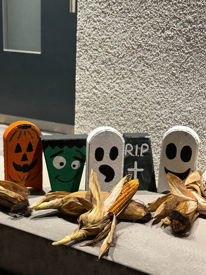 Last Minute: Halloween-Steine gestalten