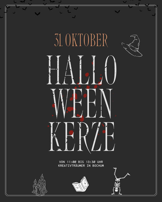 Halloween Kerzen-Workshop