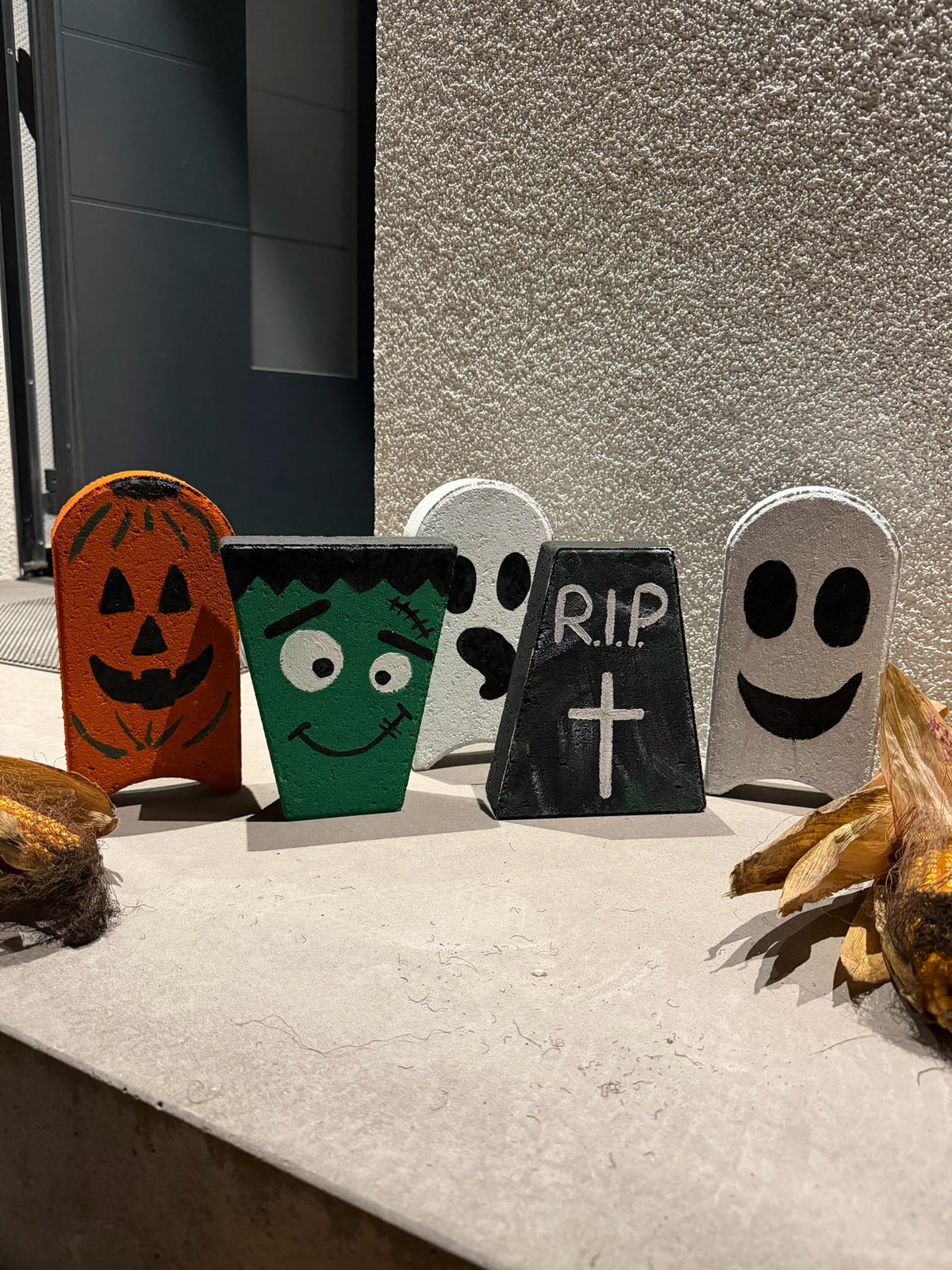 Last Minute: Halloween-Steine gestalten