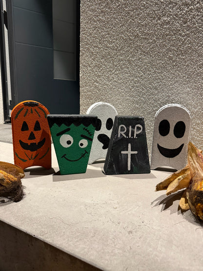Last Minute: Halloween-Steine gestalten