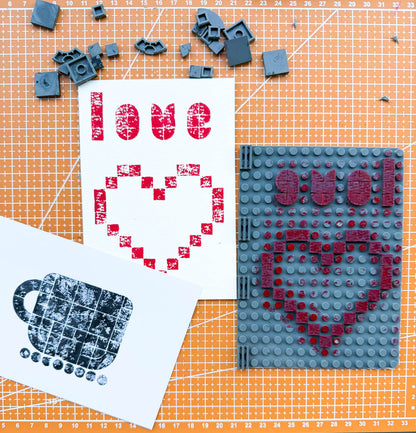 Workshop: Pixelprint (Erwachsenen-Kind-Kurs)