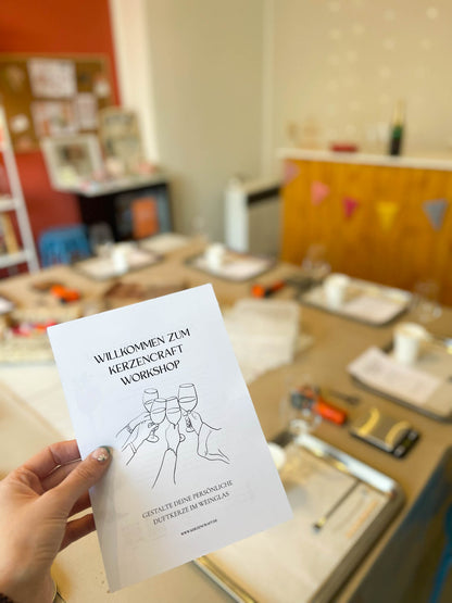 Workshop:  Duftkerze im Weinglas-Workshop