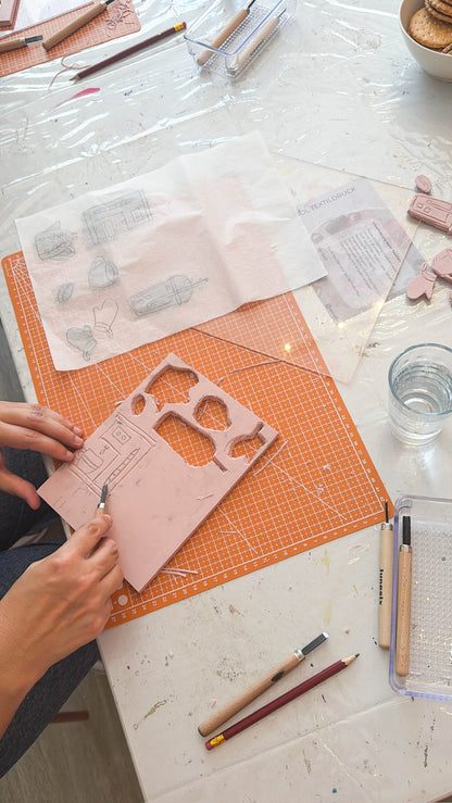 Cut & Print - Linoldruck auf Textil