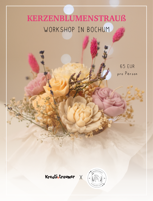 Workshop: Kerzenblumenstrauß