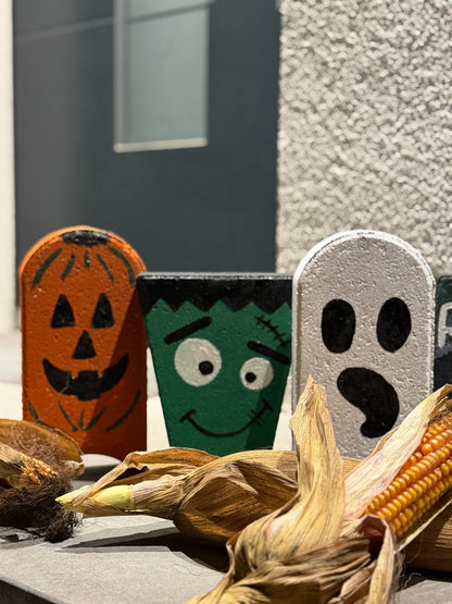 Last Minute: Halloween-Steine gestalten