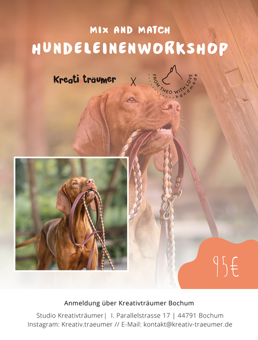 Workshop: Mix Match Hundeleine – knüpfe deine individuelle Leine!