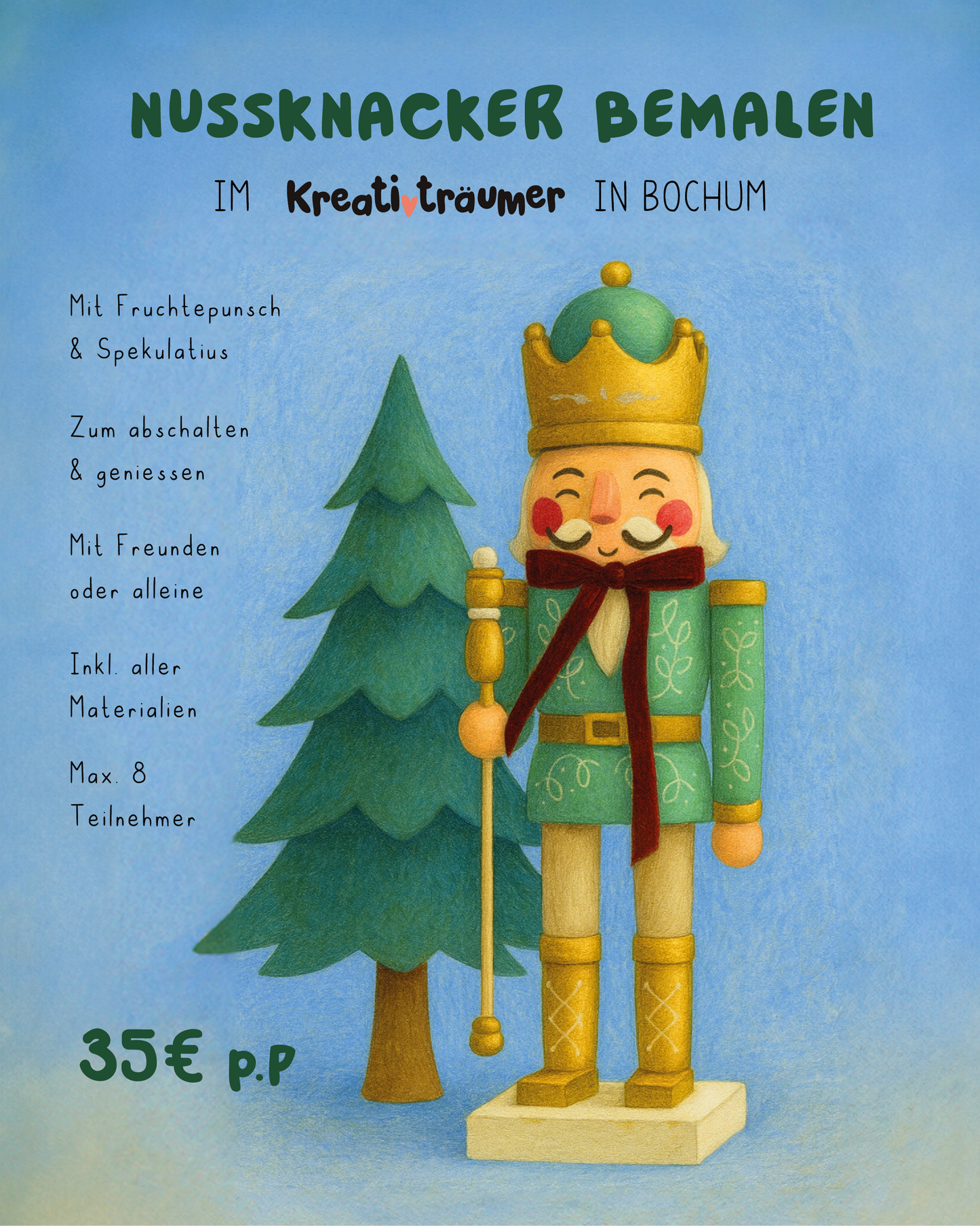 Coming Soon: Nussknacker bemalen