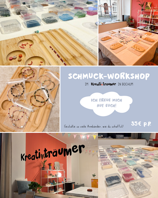 Schmuck Workshop: Armbänder gestalten