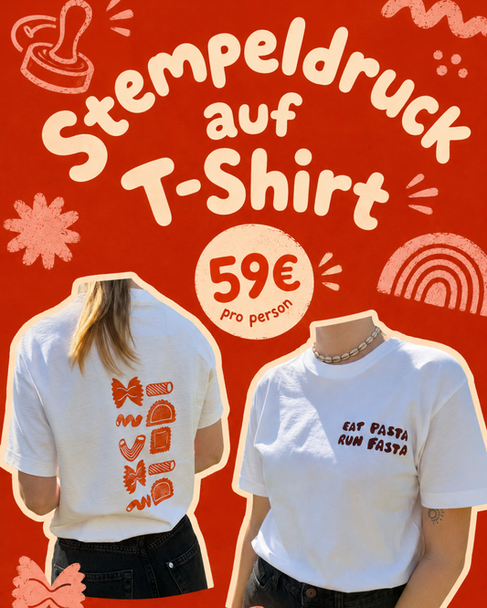 Workshop: Stempeldruck auf T-Shirt