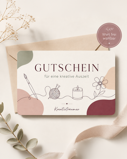 Wertgutschein Kreativträumer