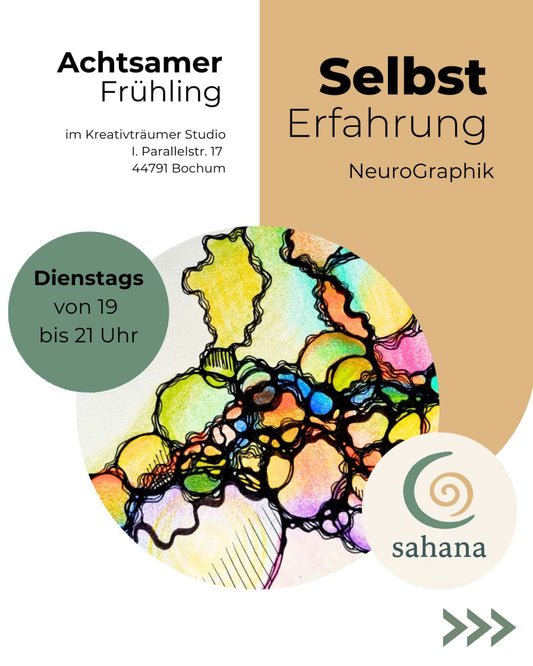 Achtsamer Frühling – SelbstErfahrung mit NeuroGraphik